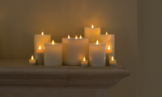flameless candles (staging)