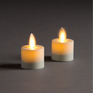 LIGHTLI MOVING FLAME INDOOR TEALIGHTS, SET OF 2