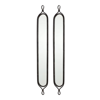 TALL NARROW MIRRORS, SET OF 2