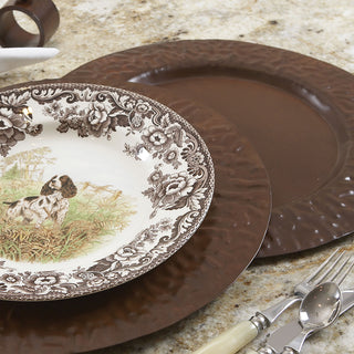 CASTILLIAN EMBOSSED CHARGER