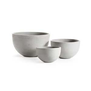 FIBRESTONE MALIBU LOW BOWLS, SET OF 3