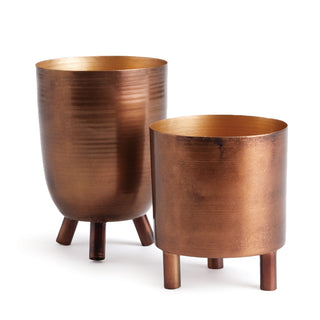 MOHAN TALL CACHEPOTS, SET OF 2