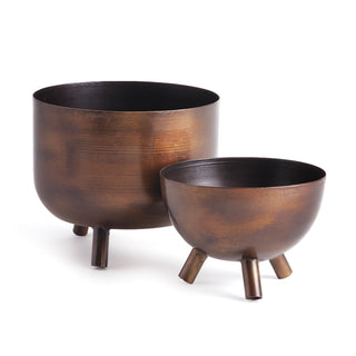 MOHAN SHALLOW CACHEPOTS, SET OF 2