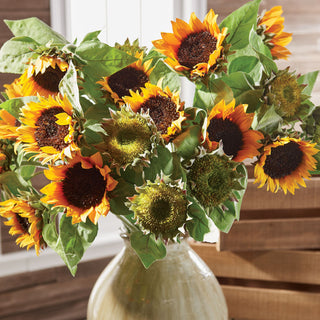 SUNFLOWER STEMS 35", BUNDLE OF 2