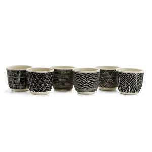 SANTA FE POTS, SET OF 6