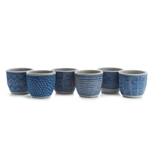 SANTA FE POTS, SET OF 6
