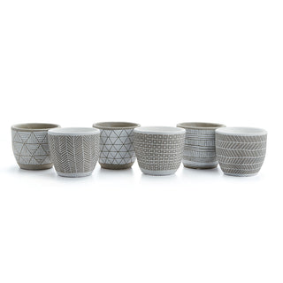 SANTA FE POTS, SET OF 6