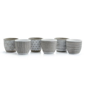SANTA FE POTS, SET OF 6