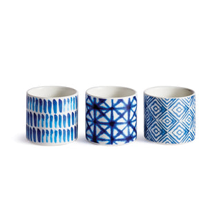 BLUE MOOD POTS 2.5", SET OF 3