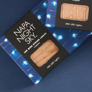 NAPA NIGHT SKY LED WIRE STRING LIGHTS, 100'