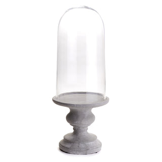 TURNED BASE GARDEN CLOCHE LARGE