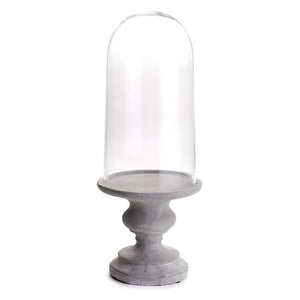 TURNED BASE GARDEN CLOCHE LARGE