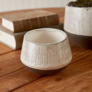 EZRA POTS, SET OF 2