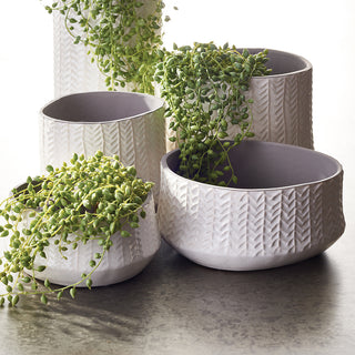 FRASIER LOW POTS, SET OF 2