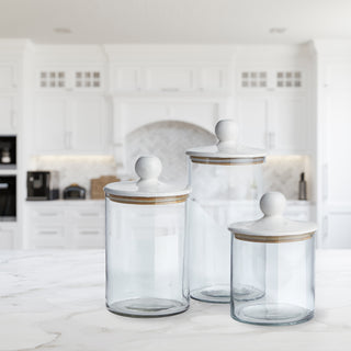 PETALUMA CANISTERS, SET OF 3