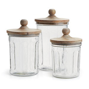 OLIVE HILL CANISTERS, SET OF 3