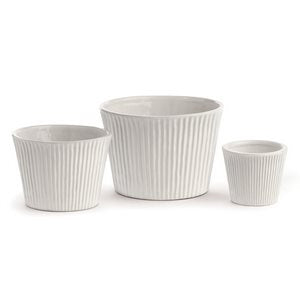 SINCLAIR CACHEPOTS, SET OF 3