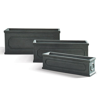 FIBRECLAY CHELSEA TROUGHS, SET OF 3