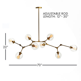 DANIELLA GLOBE CHANDELIER