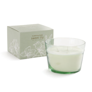 FLORICULTURE SOY WAX CANDLE, SWEET LILY