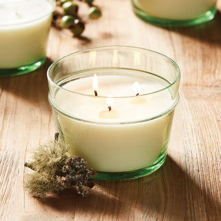 FLORICULTURE SOY WAX CANDLE, WHITE PEONY