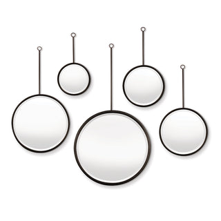 MAISON NOIR PENDULUM MIRRORS, SET OF 5