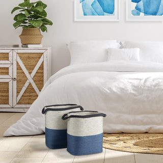 AYDEN BASKETS WITH HANDLES, SET OF 2