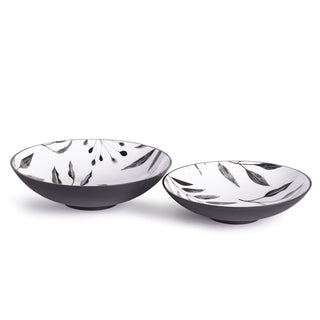 LEAF SERVING BOWLS, SET OF 2