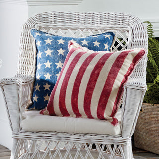 STAR SPANGLED SQUARE PILLOW