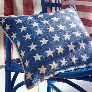 STAR SPANGLED SQUARE PILLOW