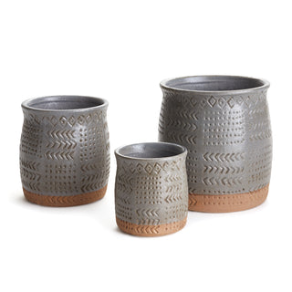 AMORY POTS, SET OF 3