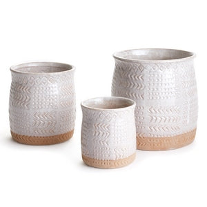 AMORY POTS, SET OF 3