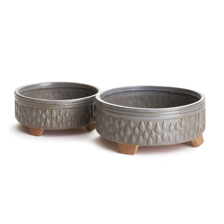 PORTER LOW BOWLS, SET OF 2