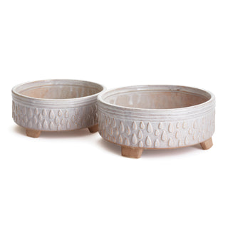 PORTER LOW BOWLS, SET OF 2