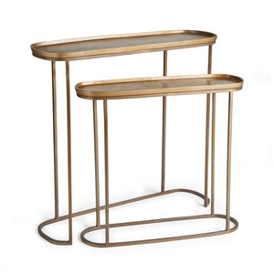 ZIVA CONSOLE TABLES, SET OF 2