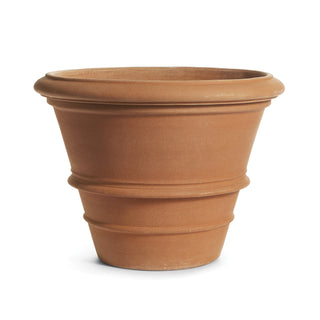 IMPRUNETA ROUND RIBBED PLANTER 29"