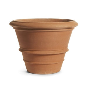 IMPRUNETA ROUND RIBBED PLANTER 29"