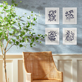 LEAFY VINE PRINTS, SET OF 4