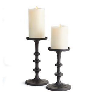 ABACUS PETITE CANDLE STANDS, SET OF 2