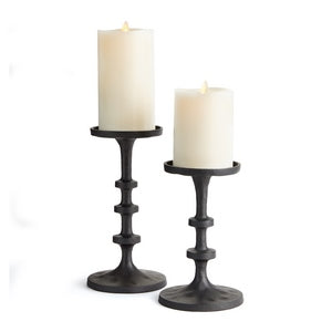 ABACUS PETITE CANDLE STANDS, SET OF 2