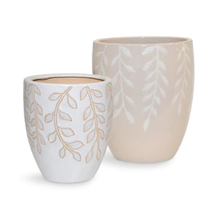 IVY POTS, SET OF 2