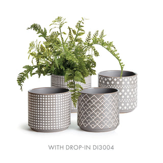CHASE POTS, SET OF 4