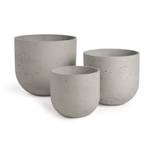 CONCRETELITE TERRANEA POTS, SET OF 3