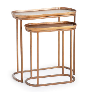 ZIVA END TABLES, SET OF 2