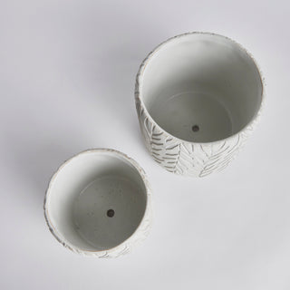 VEENA POTS, SET OF 2