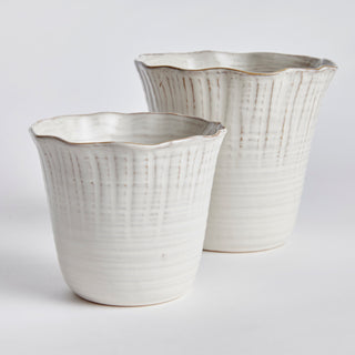 NATURA POTS, SET OF 2