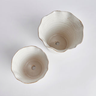 NATURA POTS, SET OF 2