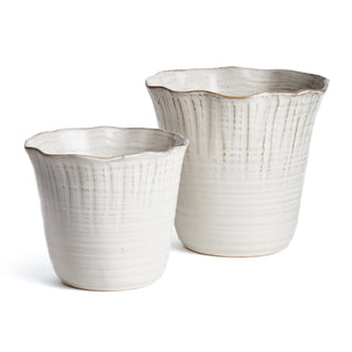 NATURA POTS, SET OF 2