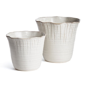 NATURA POTS, SET OF 2