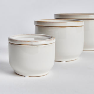 JOANNE DECORATIVE LIDDED JARS, SET OF 3